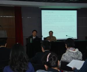 冯江律师与叶卫平教授在反垄断司法解释研讨会